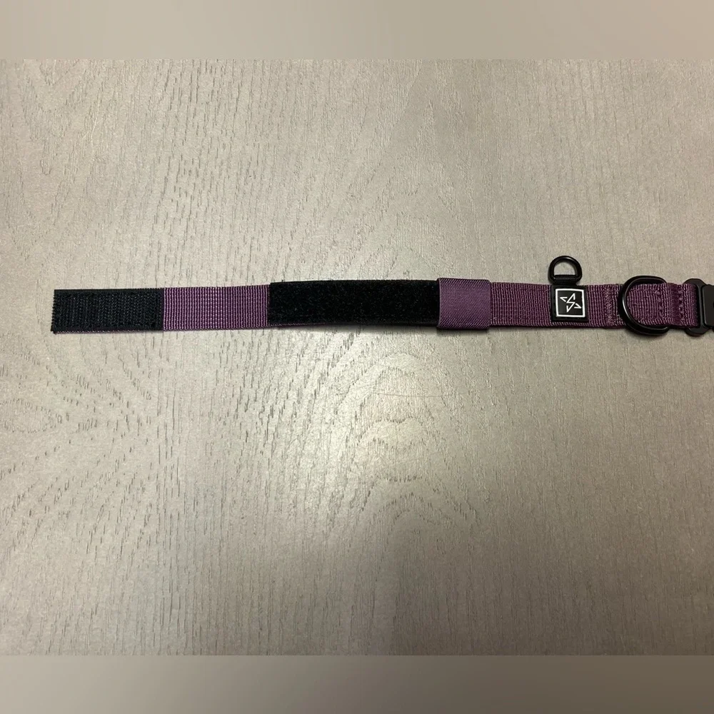 Stellar Ménage Premium Dog Collar Tactical Collar Sz 3 Purple Fits Neck 10-11.5
